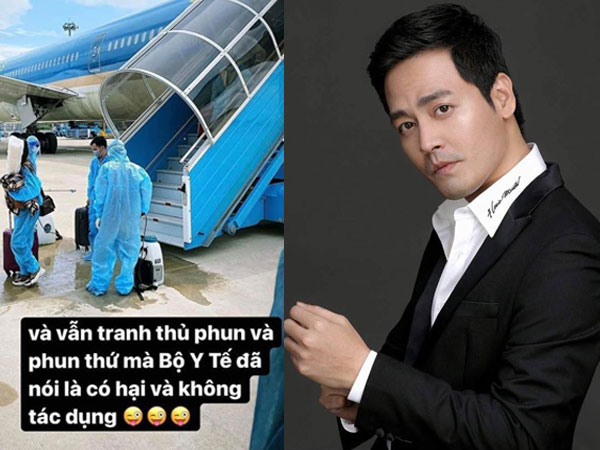 MC Phan Anh bức xúc khi bị yêu cầu mặc đồ bảo hộ trên máy bay, dân mạng lại quay sang 'ném đá' chính chủ