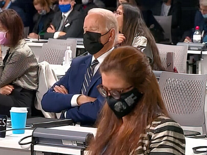 Tổng thống Biden bị nghi ngủ gật tại hội nghị COP26