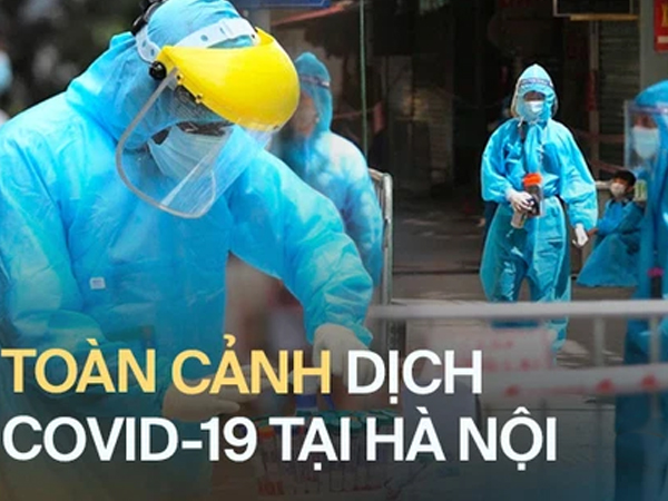 INFOGRAPHIC: Nhiều F0 cộng đồng, Hà Nội hiện có tổng 7 ổ dịch Covid-19
