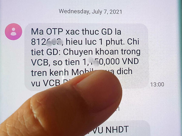 Ngân hàng Nhà nước báo động nạn giả mạo tin nhắn ngân hàng để lừa đảo