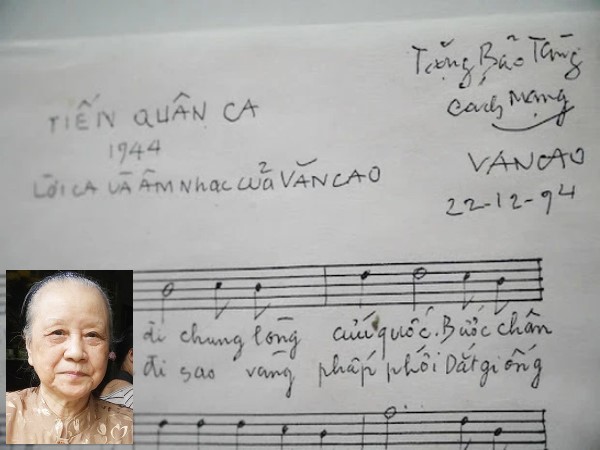 Bài Quốc Ca bị đánh bản quyền, gia đình cố NS Văn Cao bày tỏ: 'Gia đình đã giao toàn bộ quyền cho Nhà nước. Bộ Văn hóa và Cục Bản quyền cần có ý kiến'