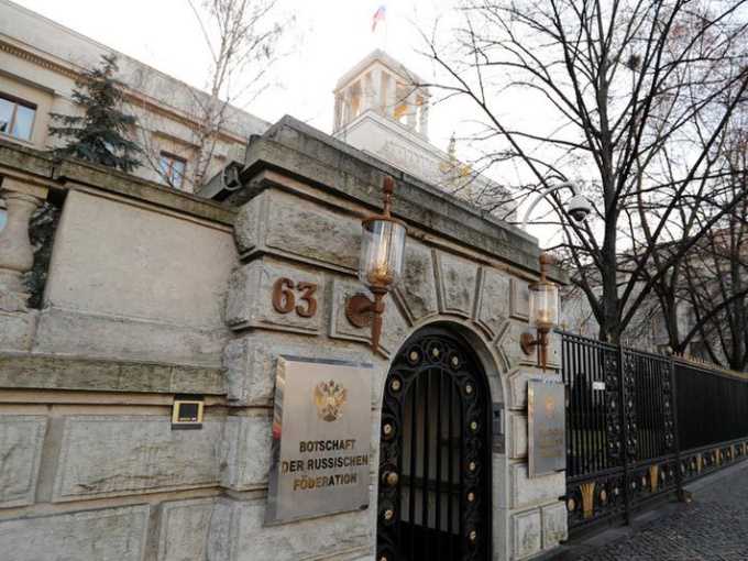 Phát hiện nhà ngoại giao Nga tử vong gần đại sứ quán ở Berlin