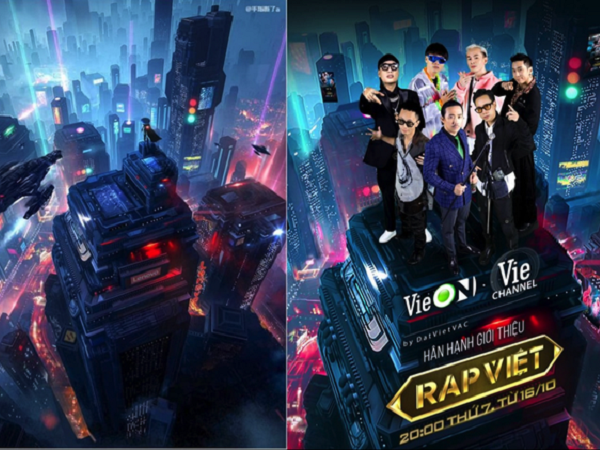 Rap Việt bị chỉ trích 'xài chùa' poster của họa sĩ nước ngoài, nhà sản xuất nói gì?
