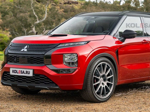 Xem trước Mitsubishi Outlander phiên bản Evolution: ngoại thất thể thao, nâng cấp sức mạnh