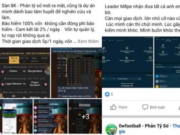 Sập sàn cá độ bóng đá phản tỉ số: Hàng loạt sàn tương tự mọc lên