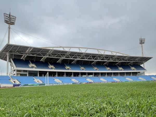 Sân Mỹ Đình 'lột xác' trước trận gặp Nhật Bản tại vòng loại World Cup