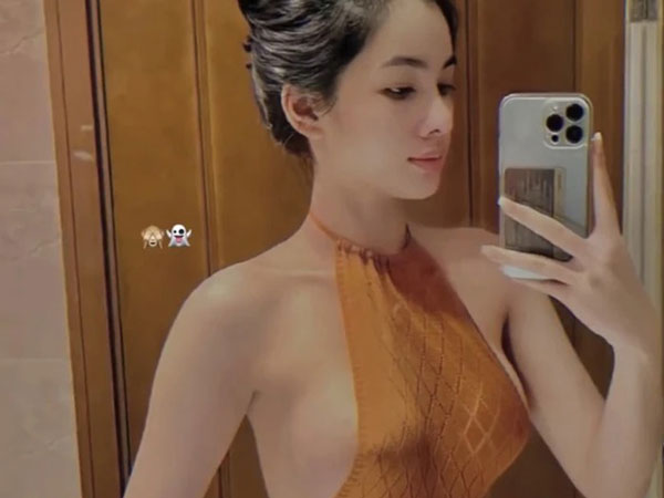 Hậu ồn ào tình ái với đại gia, Cẩm Đan xuất hiện với váy cắt khoét 'hiểm hóc' khiến fan 'nghẹt thở'
