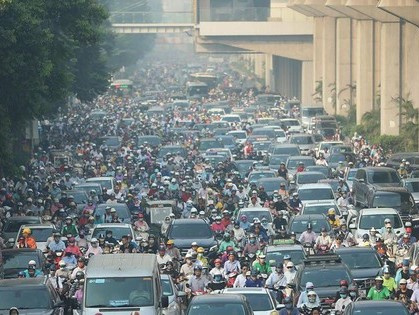 Hà Nội hoãn trình đề án thu phí phương tiện vào nội đô