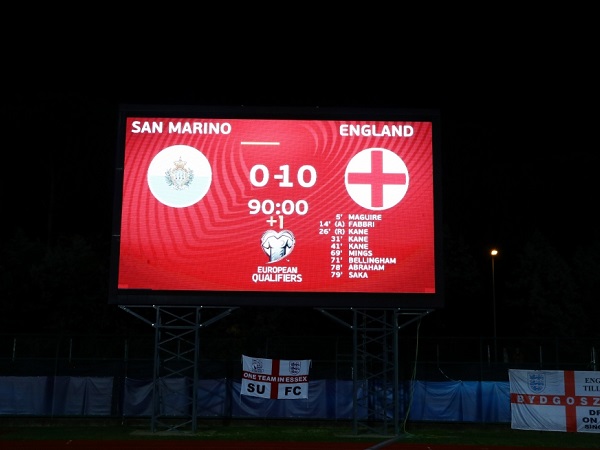 Thắng 10-0 San Marino, ĐT Anh giành vé tới VCK World Cup 2022