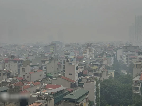 Ảnh: Hà Nội mù mịt như Sa Pa, nhưng hãy cẩn trọng bởi đó là do ô nhiễm không khí ở mức báo động
