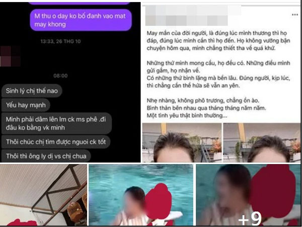 Tiểu tam nhắn tin hỏi thăm 'sinh lý' chính thất, ngang ngược thách thức: 'Anh ấy si mê em rồi chỉ coi chị là con chó thôi!'