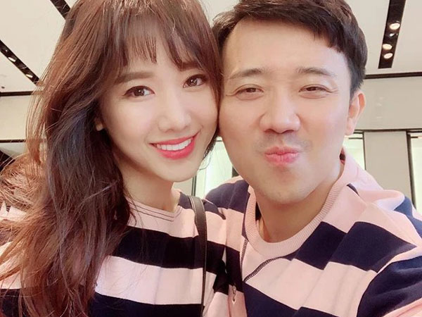 Hari Won tiếp tục 'phát cẩu lương' khi tung tin nhắn với chồng, dân tình phát hiện MC nổi tiếng dùng cách xưng hô đặc biệt cho vợ