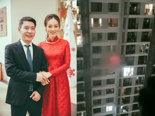 Nửa đêm, bà xã Công Lý thông báo cháy chung cư, buồn vì hoạn nạn mới thấu chân tình