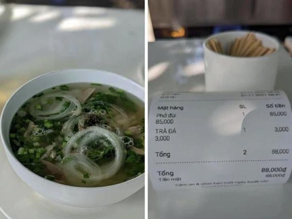 Người Hà Nội than trời khi ăn tô Phở 85k ở Sài Gòn: 'Đất Sài Gòn ăn Phở khổ quá'!