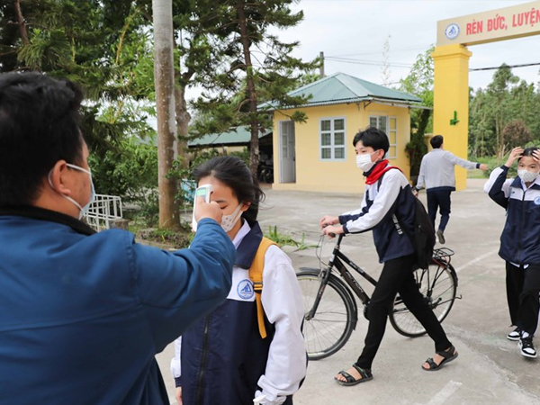 17 huyện, thị xã tại Hà Nội đón học sinh trở lại trường học