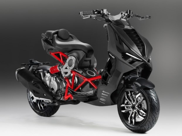 Xuất hiện mẫu xe ga độc lạ với mức giá khó tin khiến Honda SH 125i 2021 phải 'ngỡ ngàng'