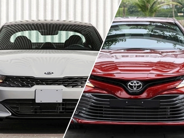 Sedan hơn 1 tỷ đồng, chọn Kia K5 hay Toyota Camry?