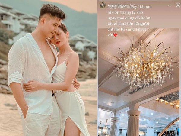 Biệt thự triệu đô đang bước vào những khâu hoàn thiện cuối cùng, Lệ Quyên chuẩn bị dọn về một nhà với Lâm Bảo Châu