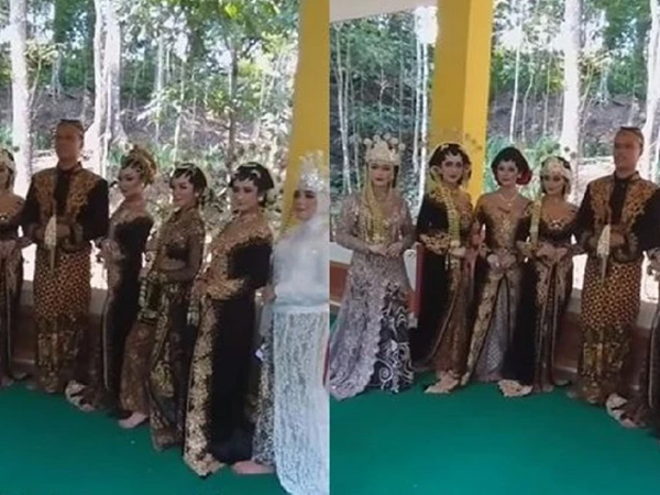 Chấn động clip đại gia 'chơi lớn' cưới cùng lúc 8 người vợ