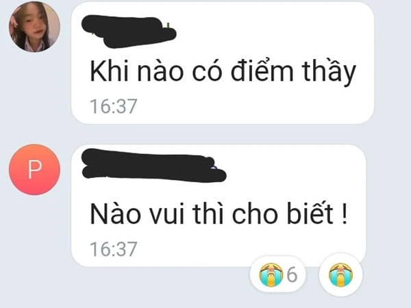 Nhắn tin hỏi thầy giáo bao giờ có điểm, nữ sinh nhận được câu trả lời mà tức anh ách