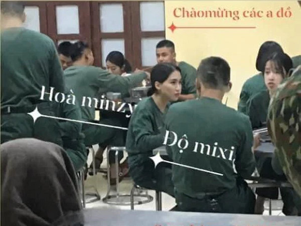 Nóng: Lộ ảnh Hòa Minzy - Độ Mixi quay Sao Nhập Ngũ, 'tộc trưởng' đã cắt bay mái tóc vuốt keo?