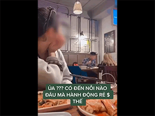 Xôn xao clip gái xinh đi ăn tiện thể 'thả thính' bạn trai nhà người ta, dân tình xúm vào chỉ trích 'trà xanh' nhưng cái kết của cặp đôi lại khiến ai nấy choáng váng