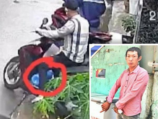Đối tượng trộm cả xe máy lẫn bình oxy sắp được chuyển đến cho bệnh nhân Covid-19 nặng bị bắt