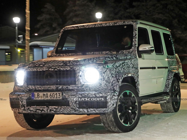 Mercedes-AMG G63 bản nâng cấp bị bắt gặp khi đang chạy thử nghiệm trên đường