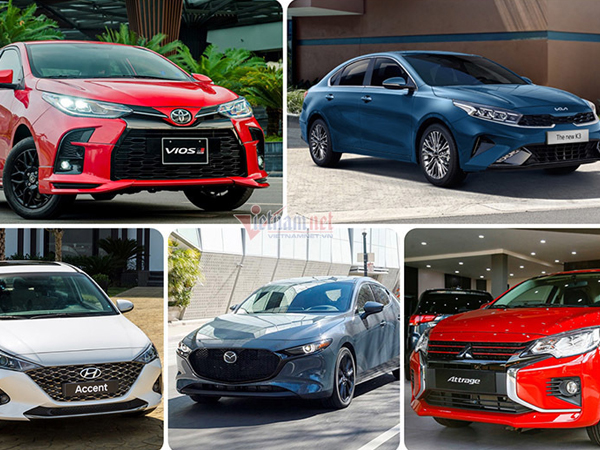 Vios trở lại ngôi đầu, Accent tụt sâu