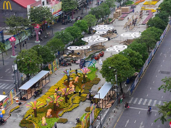 TP.HCM 'chốt' ngày khai mạc Đường hoa Nguyễn Huệ Tết Nhâm Dần 2022