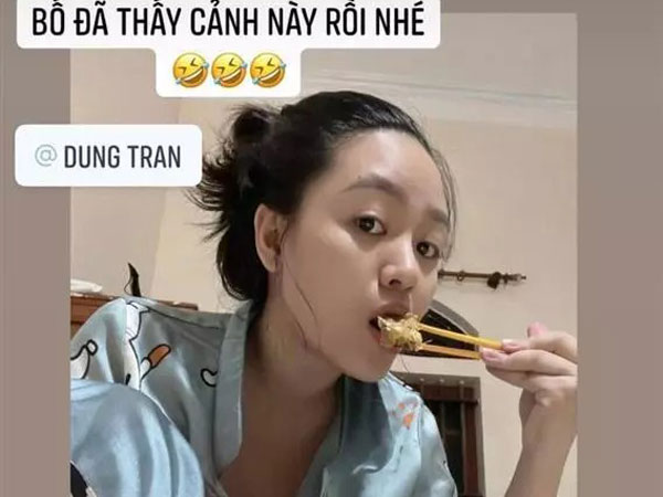 Bà xã hot girl hậu vệ tuyển Việt Nam lộ ảnh xuề xòa