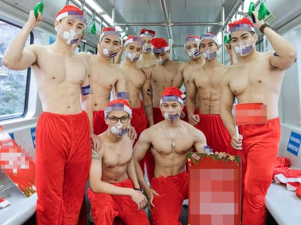 Xử phạt chủ nhãn hàng quảng cáo phản cảm trên tàu Cát Linh