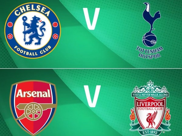 Bán kết League Cup 2021/2022: Arsenal đại chiến Liverpool, Tottenham đấu Chelsea