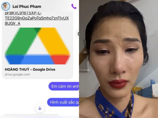 Nửa đêm Hoàng Thùy livestream khóc lóc nhưng phải xóa vội, cư dân mạng phản ứng siêu hài