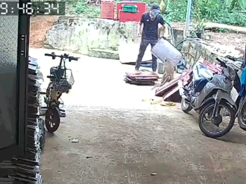 'Ngộ Không' xuống núi và màn đấu võ bất đắc dĩ của chàng thợ sơn