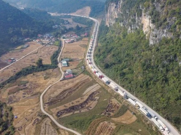 Chủ hàng 'quay xe' vì nông sản hỏng, 4.204 container vẫn ùn ứ chờ xuất đi Trung Quốc