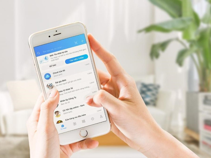 Zalo cập nhật tính năng 'tin nhắn tự xóa'