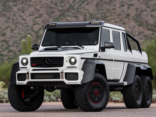 Ngắm 'quái thú' Mercedes-Benz G63 AMG 6 × 6 Brabus hơn 25 tỷ đồng