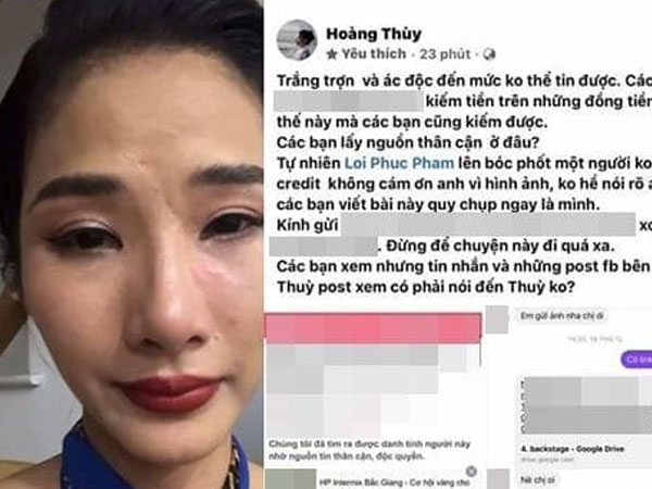 Vợ cũ Huy Khánh chê bai nhan sắc Á hậu Hoàng Thùy, còn khuyên một câu nghe sốc