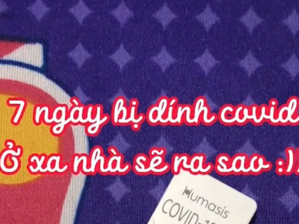 Test nhanh dương tính với Covid, cô gái 'hồn nhiên' vô tư ăn chơi khắp nơi rồi khoe lên Tiktok khiến dân tình 'sa mạc lời': Ai gọi công an giùm cái!