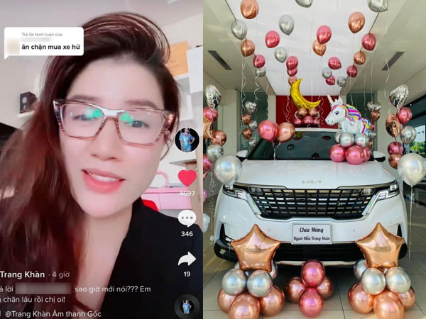 Trang Trần đáp trả thâm thúy khi bị tố ăn chặn tiền từ thiện để mua xế hộp mới