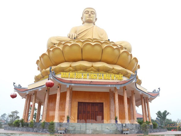 Chiêm ngưỡng tượng Phật lớn nhất Bắc Trung Bộ