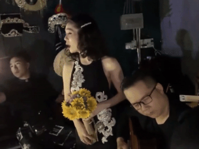 Lệ Quyên khoe giọng hát live ấn tượng, bất chấp 'sự cố' mất điện: Netizen khen ngợi không ngớt