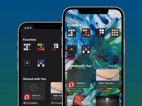 Cách thay hình nền Safari trên iPhone