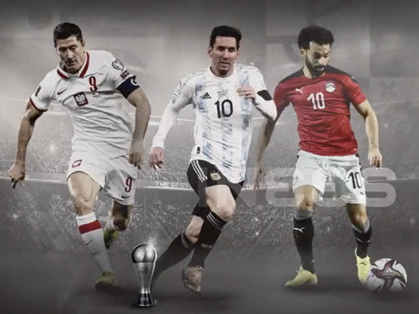 Hôm nay trao giải FIFA The Best 2021: Xướng tên Messi, Lewandowski hay Salah?