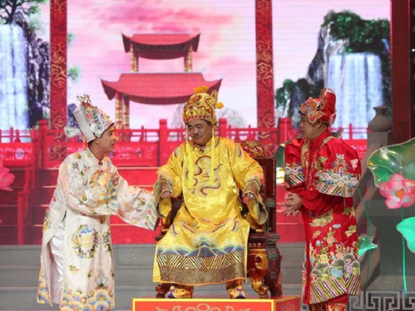 Trung Ruồi - Đỗ Duy Nam bị chê chưa đủ tầm đóng Nam Tào - Bắc Đẩu, bà xã Công Lý lên tiếng