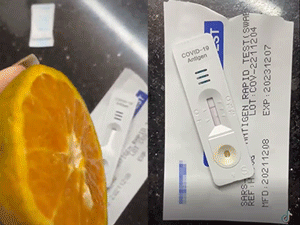 Thử kit test nhanh và kết quả khiến dân mạng 'ngã ngửa'