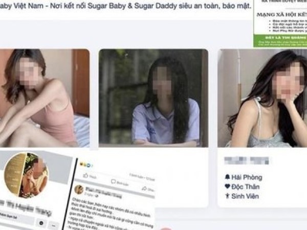 Phá đường dây mại dâm 'sugar baby - sugar daddy' có 4.000 thành viên tham gia