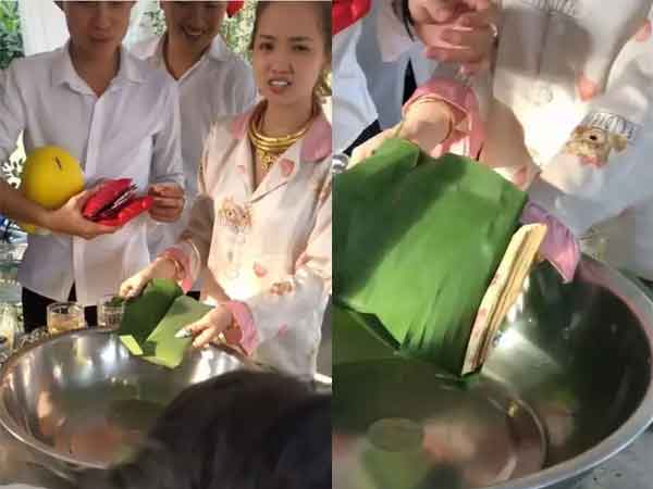 Dở khóc dở cười với những màn mừng tiền có 1-0-2 của đám bạn thân: Hết gói tiền bằng 7749 lớp lá chuối lại đến trò đập lợn lấy tiền lì xì