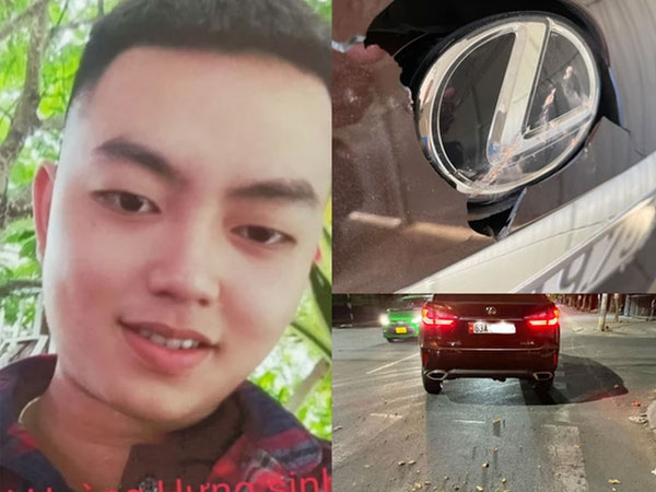 Nam thanh niên 20 tuổi đập phá xe của Thượng tá Công an